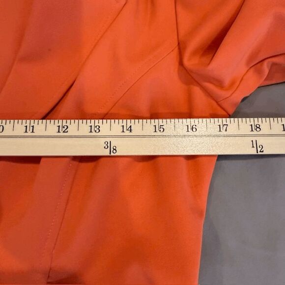 St. John Sport Clementine Stretch Twill Blazer Gold-tone Buttons Size Small - Picture 11 of 15